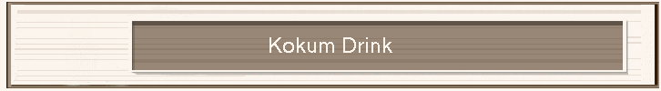 Kokum Drink