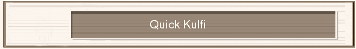 Quick Kulfi
