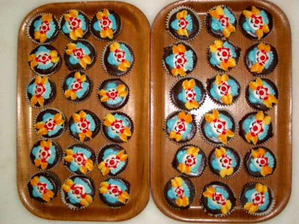 Clown Cupcakes